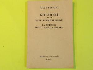 GOLDONI ELE SUE SEDICI COMMEDIE NUOVE1