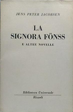 La signora Fònss e altre novelle