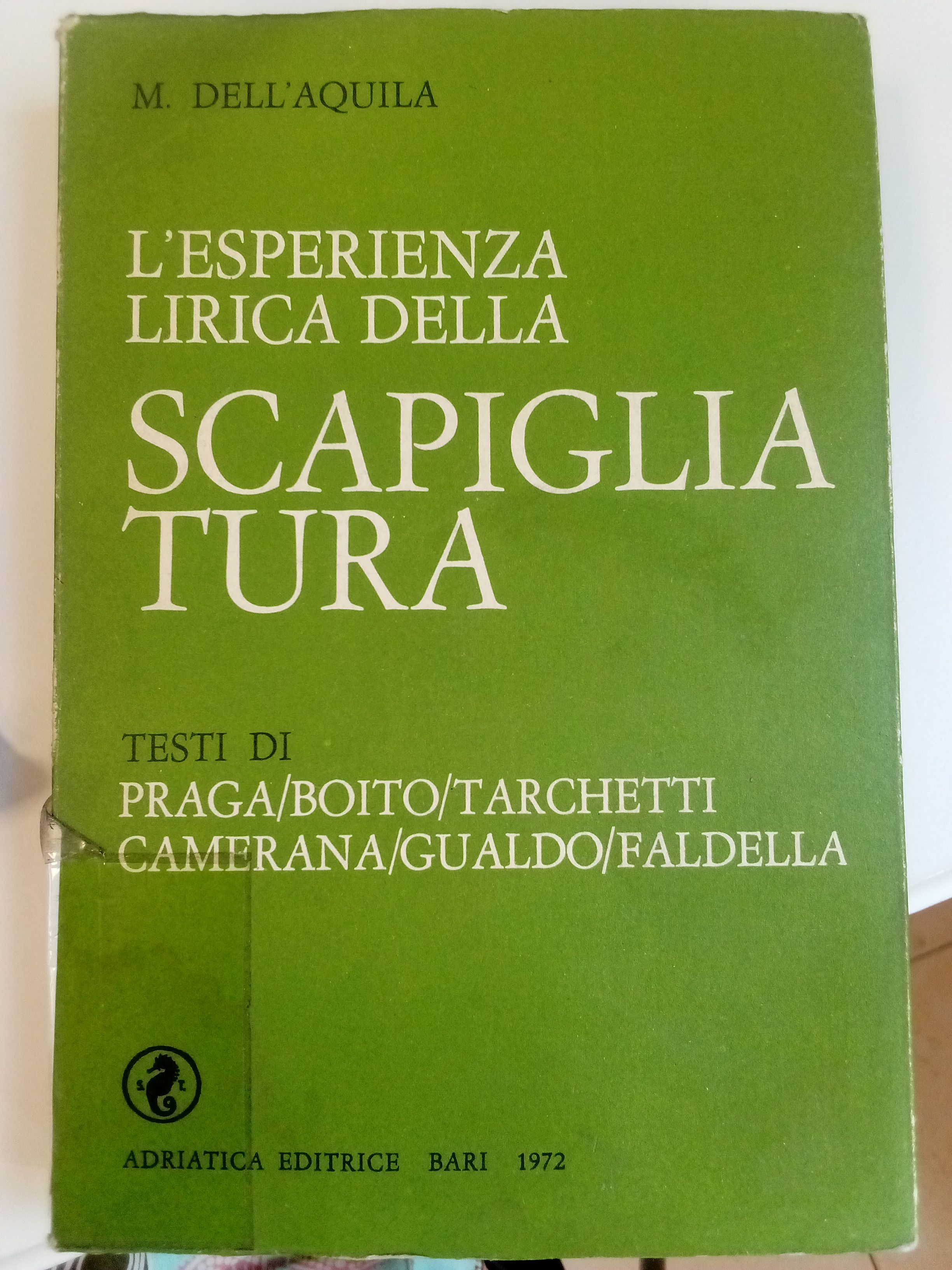 L' ESPERIENZA LIRICA DELLA SCAPIGLIATURA