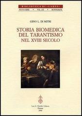 storia biomedica del tarantismo nel XVIII SECOLO