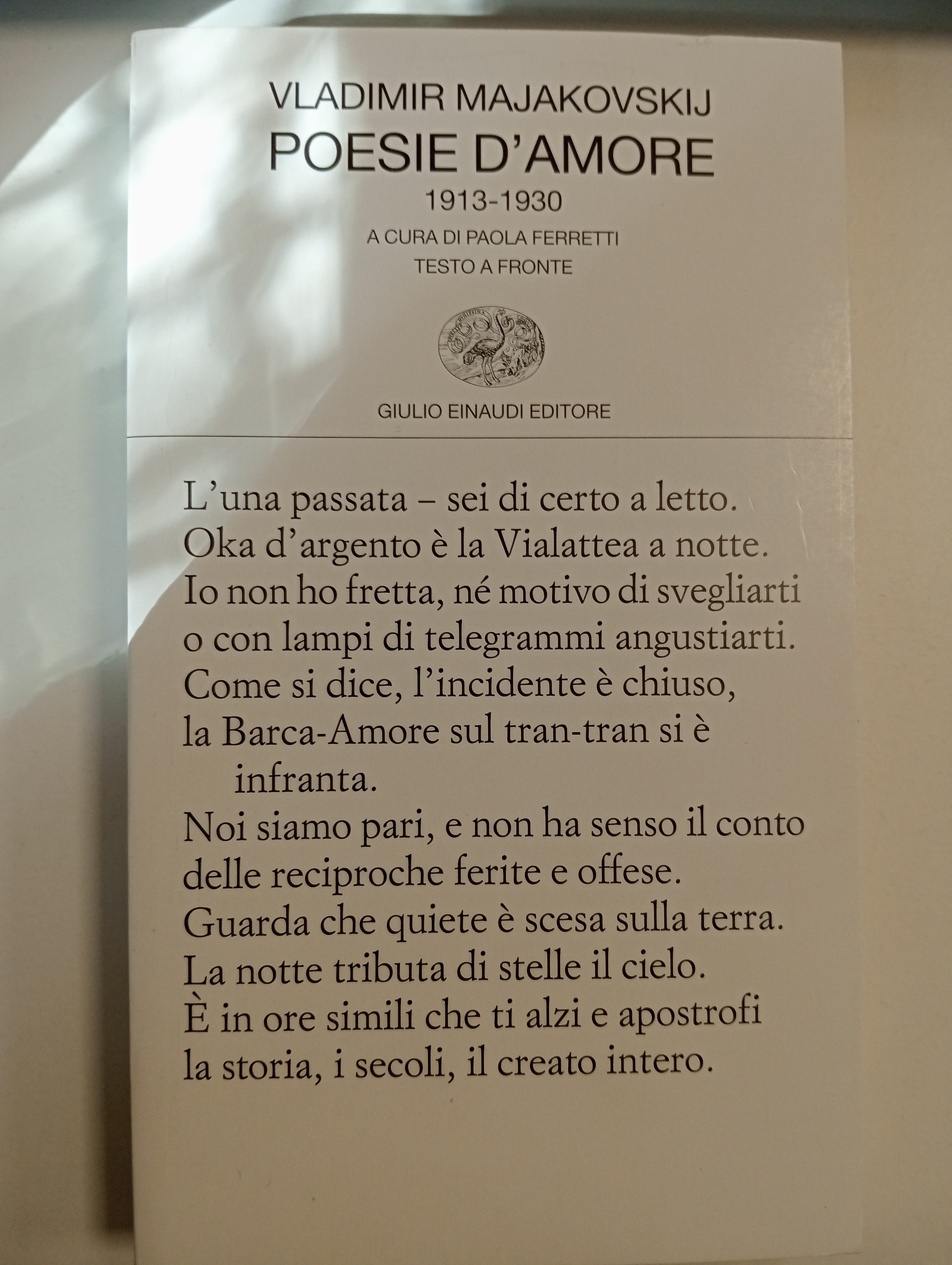 POESIE D'AMORE