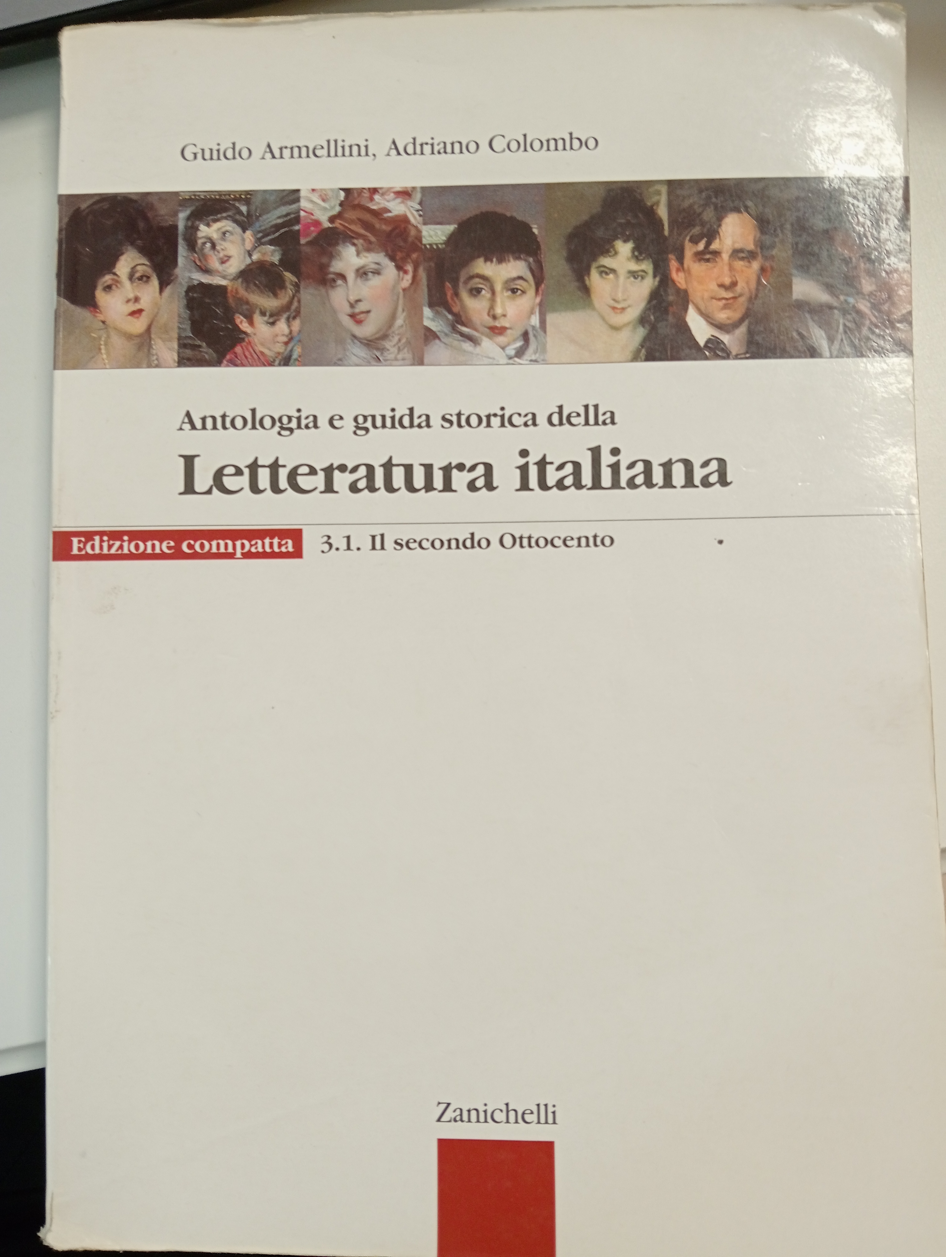 ANTOLOGIA E GUIDA STORICA DELLA LETTERATURA ITALIANA